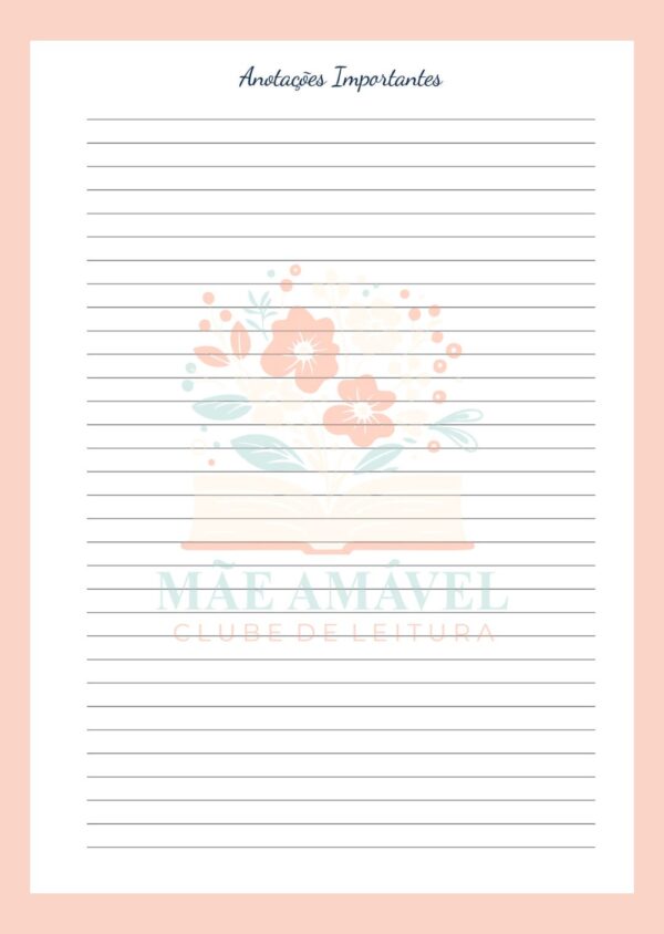 Diário de Leitura Mãe Amável - Produto Fisíco - Image 17